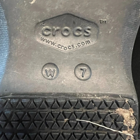 Crocs leopard-print clog women’s shoes size 7. - Picture 4 of 7